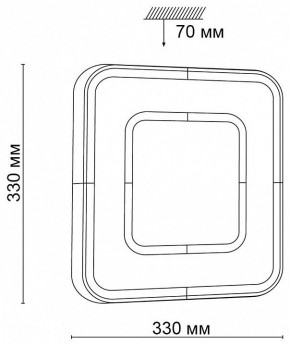 Накладной светильник Sonex Arti 3047/CL в Режи - rezh.mebel24.online | фото 10