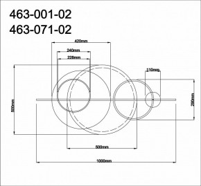 Накладной светильник Velante 463 463-001-02 в Режи - rezh.mebel24.online | фото