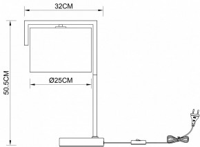 Настольная лампа декоративная Arte Lamp Aperol A5031LT-1PB в Режи - rezh.mebel24.online | фото 3