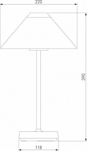 Настольная лампа декоративная Elektrostandard Mistery a062381 в Режи - rezh.mebel24.online | фото 3
