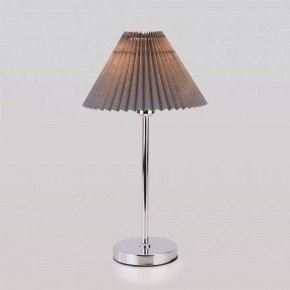 Настольная лампа декоративная Eurosvet Peony 01132/1 хром/графит в Режи - rezh.mebel24.online | фото 4
