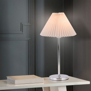 Настольная лампа декоративная Eurosvet Peony 01132/1 хром/серый в Режи - rezh.mebel24.online | фото 3