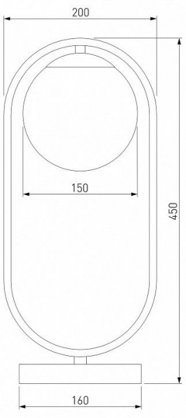 Настольная лампа декоративная Eurosvet Ringo 01138/1 золото в Режи - rezh.mebel24.online | фото 3