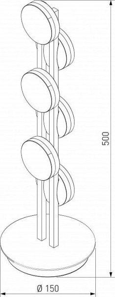 Настольная лампа декоративная Eurosvet Tapioca a068078 в Режи - rezh.mebel24.online | фото 4