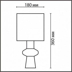 Настольная лампа декоративная Lumion Segi 8129/1Т в Режи - rezh.mebel24.online | фото 4