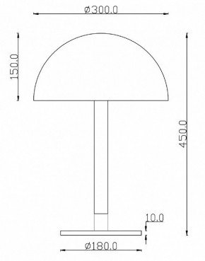 Настольная лампа декоративная Maytoni Ray Z012TL-L8B3K в Режи - rezh.mebel24.online | фото 4