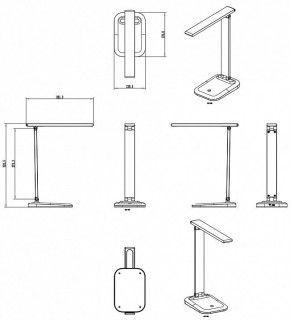 Настольная лампа офисная Arte Lamp London A5124LT-1BK в Режи - rezh.mebel24.online | фото 2