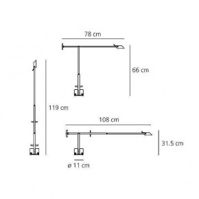 Настольная лампа офисная Artemide  A009210 в Режи - rezh.mebel24.online | фото 7