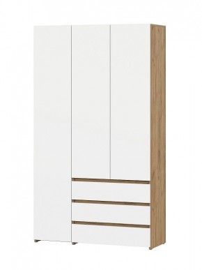 НЕКСТ 1 Спальный гарнитур (модульный) Дуб Золотой/Белый в Режи - rezh.mebel24.online | фото 14