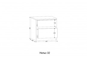 НИЛЬС - 32 Тумба в Режи - rezh.mebel24.online | фото 2