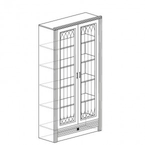 ОРЛЕАН Гостиная (модульная) серый в Режи - rezh.mebel24.online | фото 3