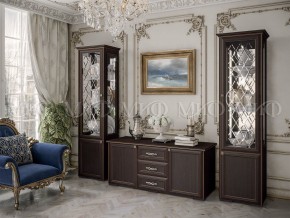 ПАРМА Гостиная Пенал стекло (Венге) в Режи - rezh.mebel24.online | фото 3