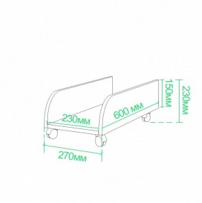 Подставка под системный блок Домино нельсон СП-30П в Режи - rezh.mebel24.online | фото 2