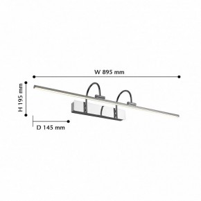 Подсветка для картины Favourite Strenuus 2431-3W в Режи - rezh.mebel24.online | фото 2