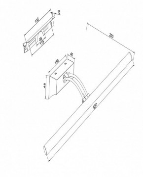 Подсветка для картины Maytoni Fino MIR003WL-L12CH в Режи - rezh.mebel24.online | фото 4