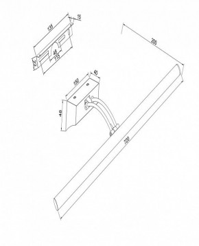 Подсветка для картины Maytoni Fino MIR003WL-L16CH в Режи - rezh.mebel24.online | фото 2