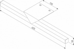 Подсветка для зеркала Elektrostandard Delta a058169 в Режи - rezh.mebel24.online | фото 4