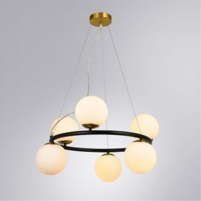 Подвесная люстра Arte Lamp Alcor A2224SP-6BK в Режи - rezh.mebel24.online | фото 2