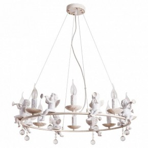 Подвесная люстра Arte Lamp Amur A1133SP-8WG в Режи - rezh.mebel24.online | фото 2
