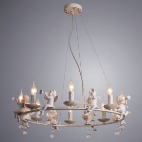 Подвесная люстра Arte Lamp Amur A1133SP-8WG в Режи - rezh.mebel24.online | фото 3