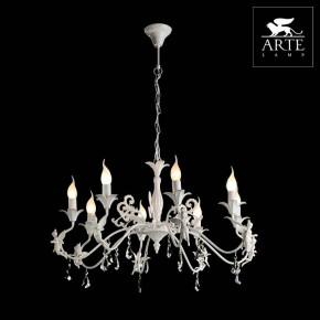 Подвесная люстра Arte Lamp Angelina A5349LM-8WH в Режи - rezh.mebel24.online | фото 2