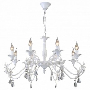 Подвесная люстра Arte Lamp Angelina A5349LM-8WH в Режи - rezh.mebel24.online | фото 3