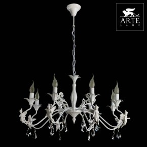 Подвесная люстра Arte Lamp Angelina A5349LM-8WH в Режи - rezh.mebel24.online | фото 4