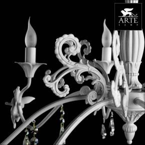 Подвесная люстра Arte Lamp Angelina A5349LM-8WH в Режи - rezh.mebel24.online | фото 6