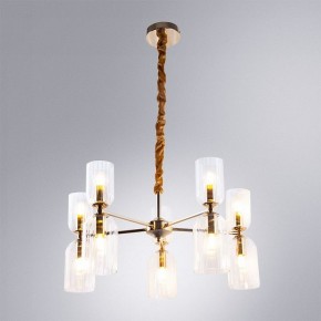 Подвесная люстра Arte Lamp Charm A1623LM-10GO в Режи - rezh.mebel24.online | фото 3