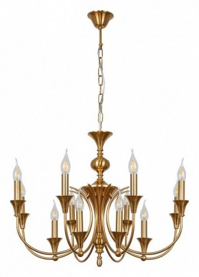 Подвесная люстра Arte Lamp Collinetta A4094LM-12PB в Режи - rezh.mebel24.online | фото 2