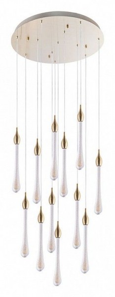 Подвесная люстра Arte Lamp Raindrop A1803LM-36PB в Режи - rezh.mebel24.online | фото