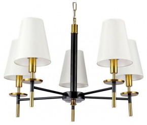 Подвесная люстра Arte Lamp Riccardo A4075LM-5BK в Режи - rezh.mebel24.online | фото