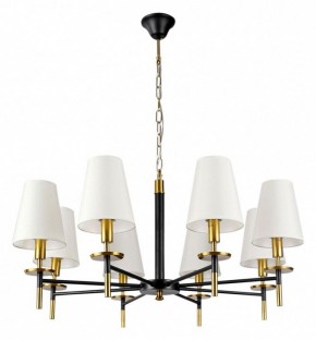 Подвесная люстра Arte Lamp Riccardo A4075LM-8BK в Режи - rezh.mebel24.online | фото 2