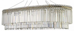 Подвесная люстра Arti Lampadari Ovindoli Nickel Ovindoli L 1.5.120x40.101 G в Режи - rezh.mebel24.online | фото