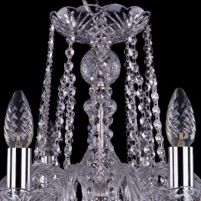 Подвесная люстра Bohemia Ivele Crystal 1402 1402/10/240/Ni/Balls в Режи - rezh.mebel24.online | фото 4