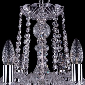 Подвесная люстра Bohemia Ivele Crystal 1402 1402/10/240/Ni/Leafs в Режи - rezh.mebel24.online | фото 4