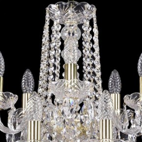 Подвесная люстра Bohemia Ivele Crystal 1402 1402/10+5/195/2d/G в Режи - rezh.mebel24.online | фото 4