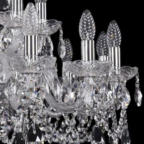 Подвесная люстра Bohemia Ivele Crystal 1402 1402/12+6/240/Ni в Режи - rezh.mebel24.online | фото 2