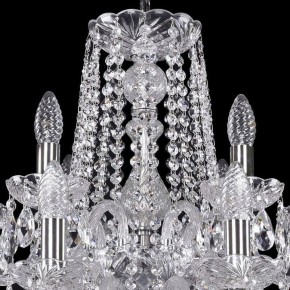 Подвесная люстра Bohemia Ivele Crystal 1402 1402/12+6/300/2d/Ni в Режи - rezh.mebel24.online | фото 4