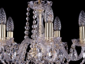 Подвесная люстра Bohemia Ivele Crystal 1402 1402/5/141/G в Режи - rezh.mebel24.online | фото 7