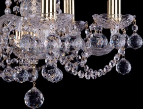 Подвесная люстра Bohemia Ivele Crystal 1402 1402/5/141/G/Balls в Режи - rezh.mebel24.online | фото 2