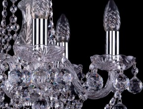 Подвесная люстра Bohemia Ivele Crystal 1402 1402/5/141/Ni/Balls в Режи - rezh.mebel24.online | фото 2