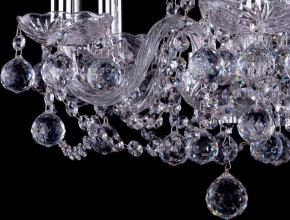 Подвесная люстра Bohemia Ivele Crystal 1402 1402/5/141/Ni/Balls в Режи - rezh.mebel24.online | фото 3