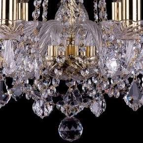 Подвесная люстра Bohemia Ivele Crystal 1402 1402/6/160/G/Leafs в Режи - rezh.mebel24.online | фото 3