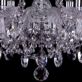Подвесная люстра Bohemia Ivele Crystal 1402 1402/6/160/Ni в Режи - rezh.mebel24.online | фото 3