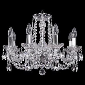 Подвесная люстра Bohemia Ivele Crystal 1402 1402/8/160/Ni в Режи - rezh.mebel24.online | фото