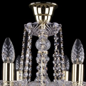 Подвесная люстра Bohemia Ivele Crystal 1402 1402/8/195/G/tube в Режи - rezh.mebel24.online | фото 4