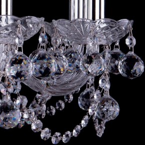 Подвесная люстра Bohemia Ivele Crystal 1402 1402/8/195/Ni/Balls в Режи - rezh.mebel24.online | фото 3
