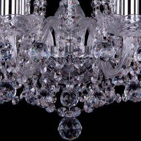 Подвесная люстра Bohemia Ivele Crystal 1402 1402/8/195/Ni/Balls в Режи - rezh.mebel24.online | фото 4