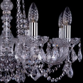 Подвесная люстра Bohemia Ivele Crystal 1402 1402/8/195/Ni/Leafs в Режи - rezh.mebel24.online | фото 2
